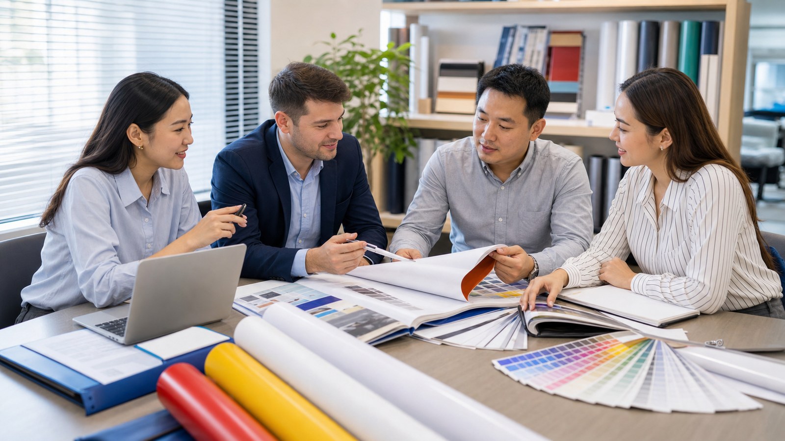 Our export team in Shanghai ready to assist you