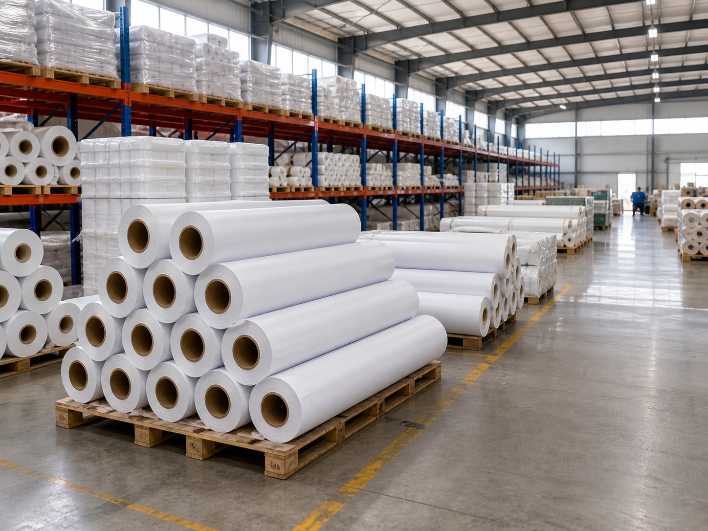 Shanghai printing materials factory and warehouse